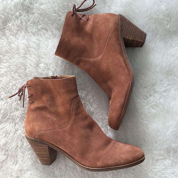 Lucky Brand Jalie brown suede ankle boot size 10 - Picture 4 of 13